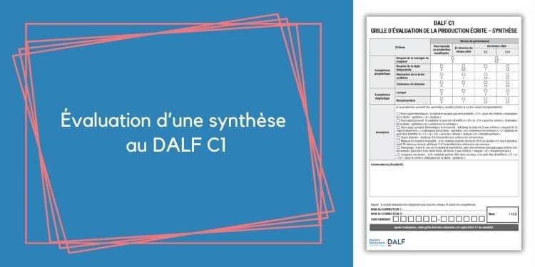 évaluation synthèse DALF C1